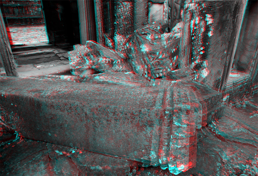 Bayon, Angkor, Cambodge, le 2 ao&ucirc;t 2008