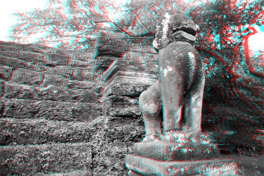 Ichan, Angkor, Cambodge, le 2 ao&ucirc;t 2008