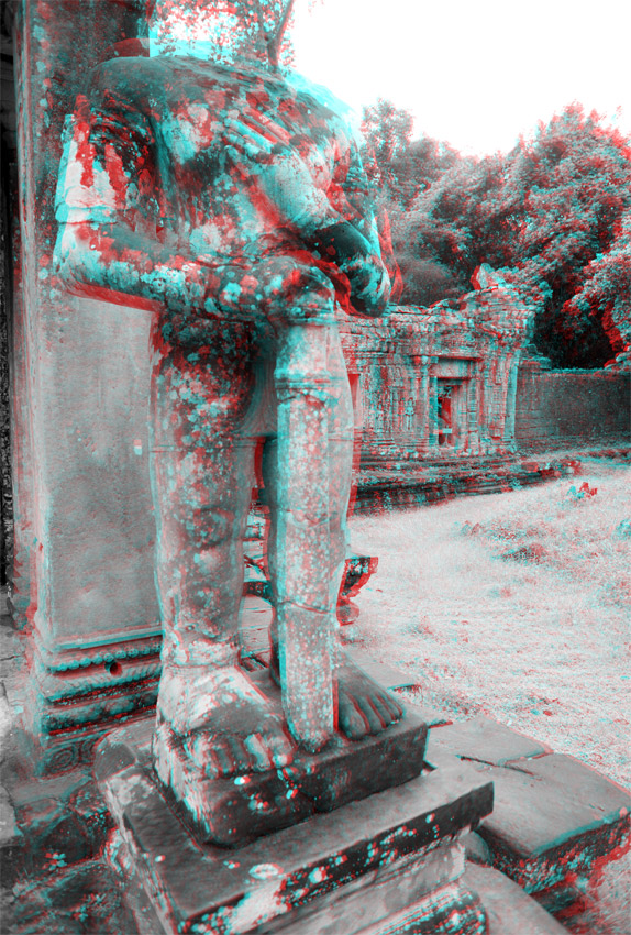Ichan, Angkor, Cambodge, le 2 ao&ucirc;t 2008