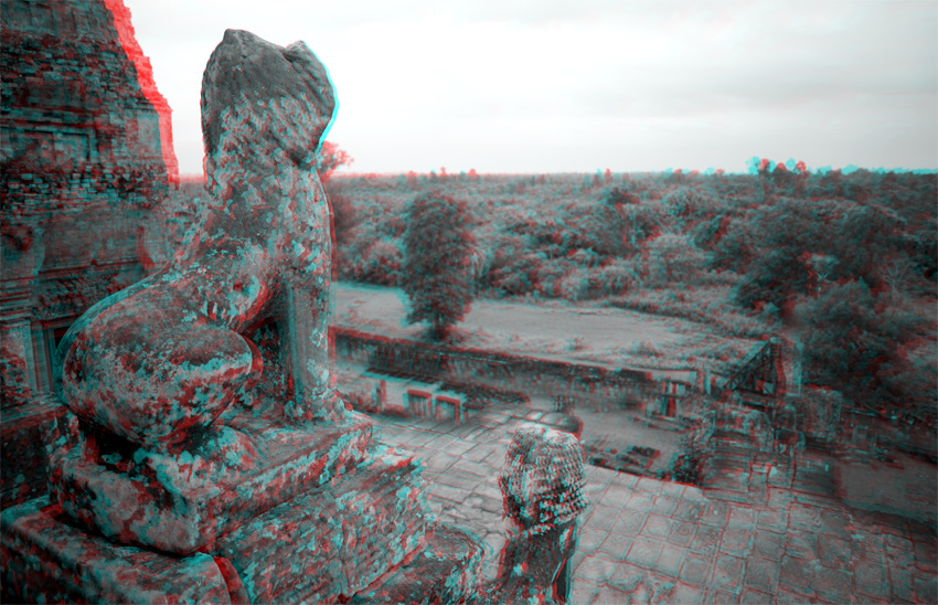 Pre Rup, Angkor, Cambodge, le 2 ao&ucirc;t 2008