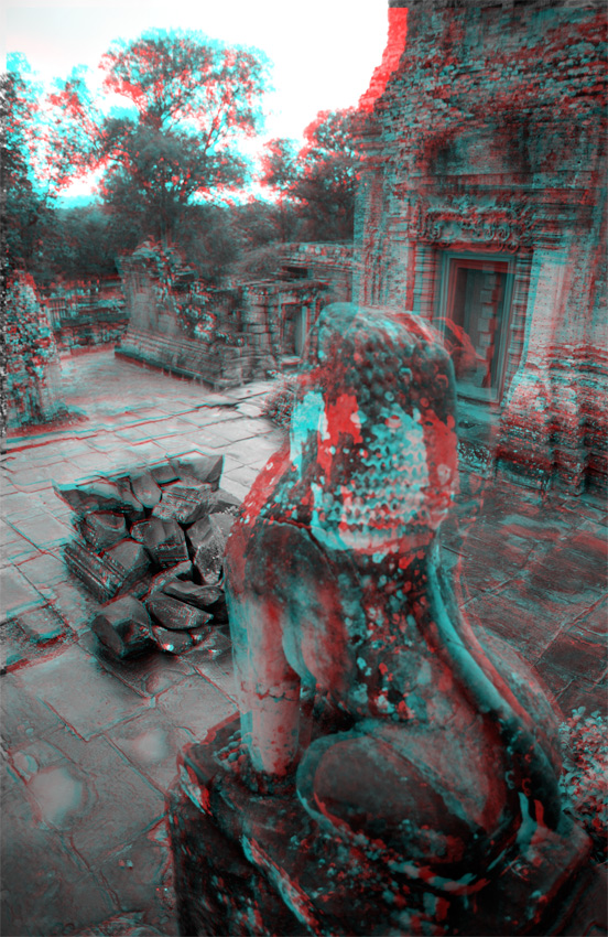 Pre Rup, Angkor, Cambodge, le 2 ao&ucirc;t 2008