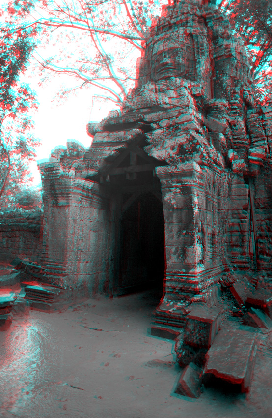 Ta Som, Angkor, Cambodge, le 2 ao&ucirc;t 2008