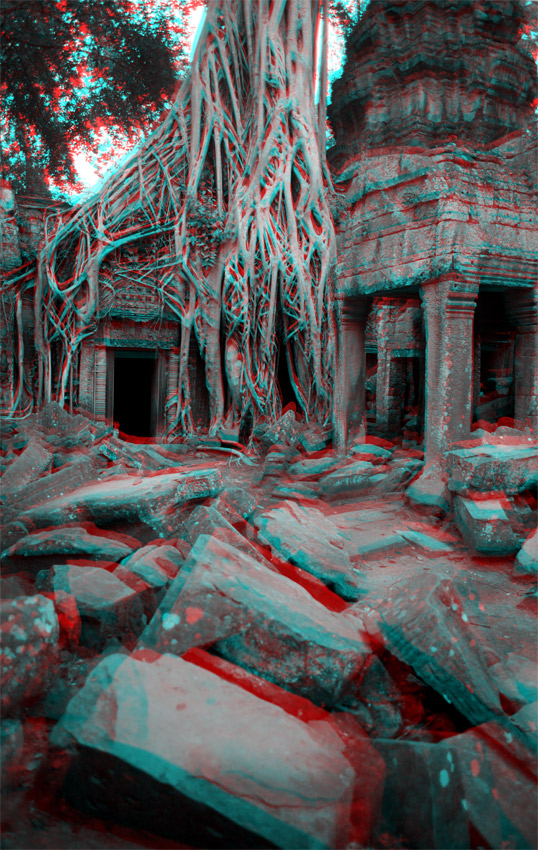 Ta Promh, Angkor, Cambodge, le 2 ao&ucirc;t 2008