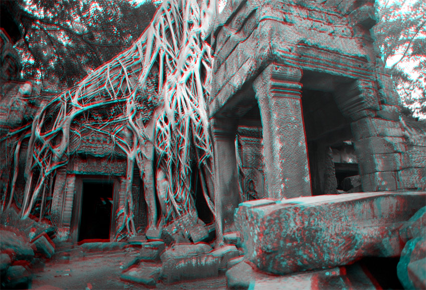 Ta Promh, Angkor, Cambodge, le 2 ao&ucirc;t 2008