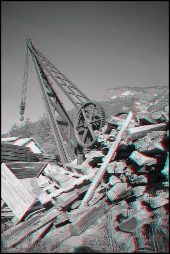 France, Digne, grue, mai 2006